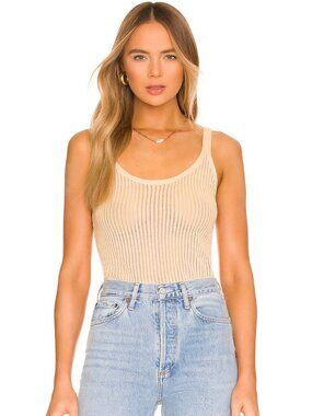 One Grey Day | May Scoop Tank in Honeycomb